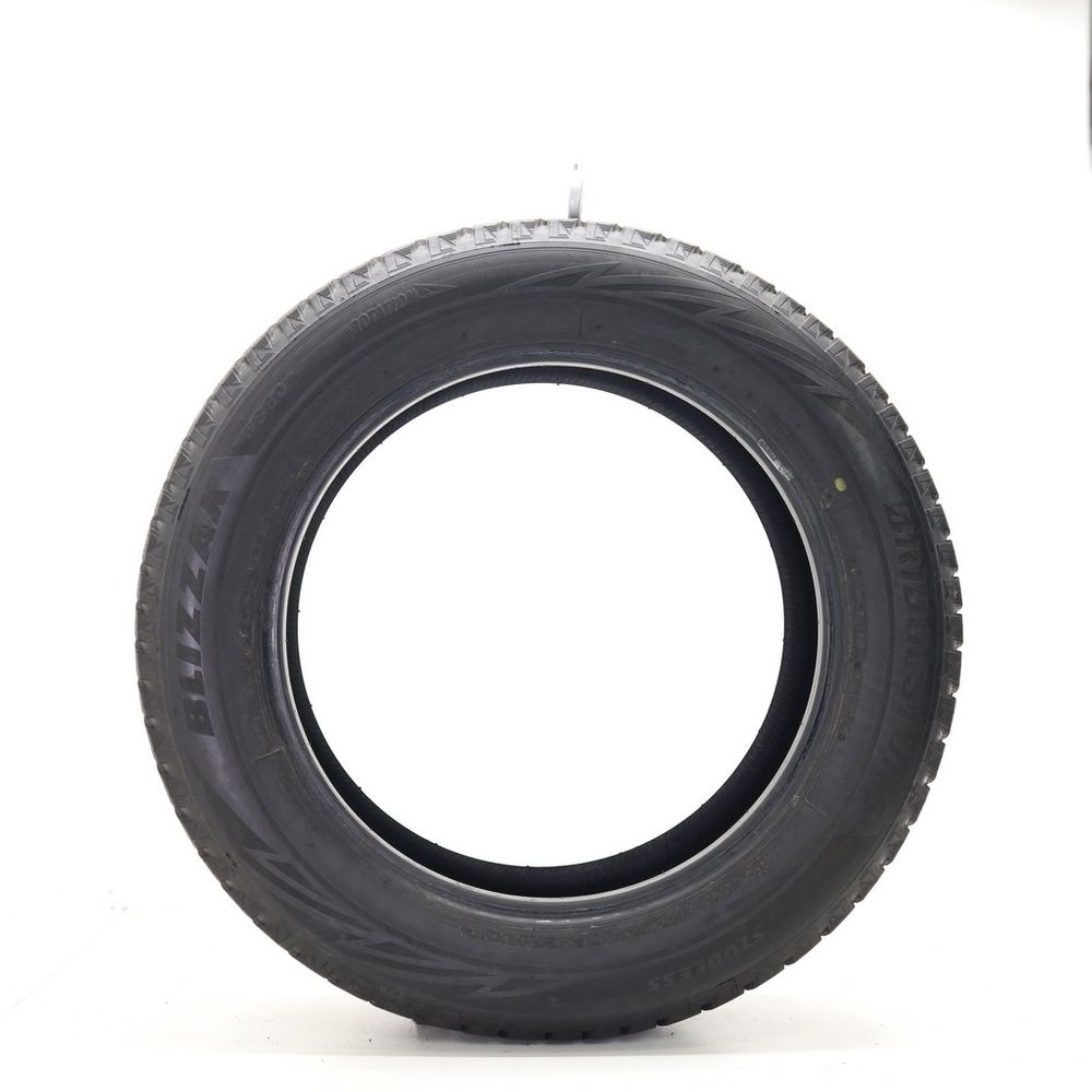 Set of (2) Used 225/60R18 Bridgestone Blizzak WS80 100H - 7.5/32 - Image 3