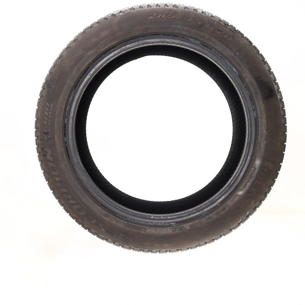 Set of (2) Used 285/45R20 Pirelli Scorpion Verde Run Flat AOE1 112H - 9-10/32 - Image 3