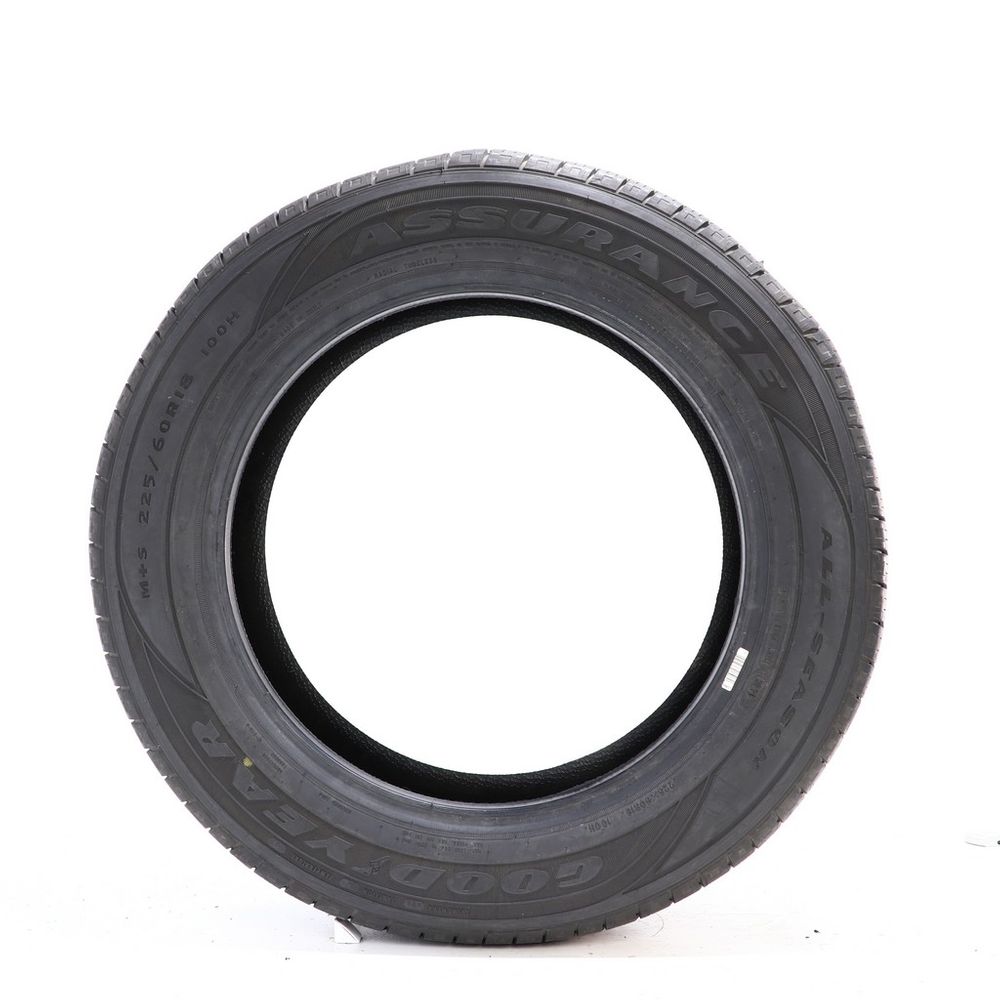 Set of (4) Driven Once 225/60R18 Goodyear Assurance All-Season 100H - 8.5/32 - Image 3