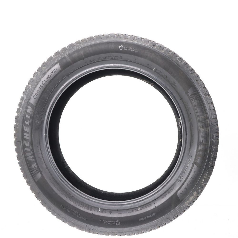 Set of (4) Driven Once 235/55R19 Michelin CrossClimate 2 105V - 10/32 - Image 3