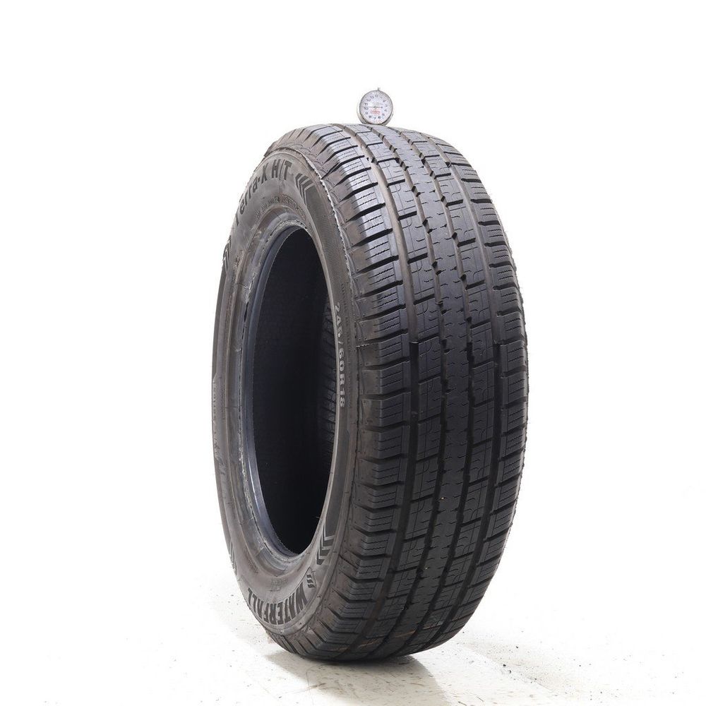 Set of (2) Used 245/60R18 Waterfall Terra-X H/T 105H - 10-10.5/32 - Image 1