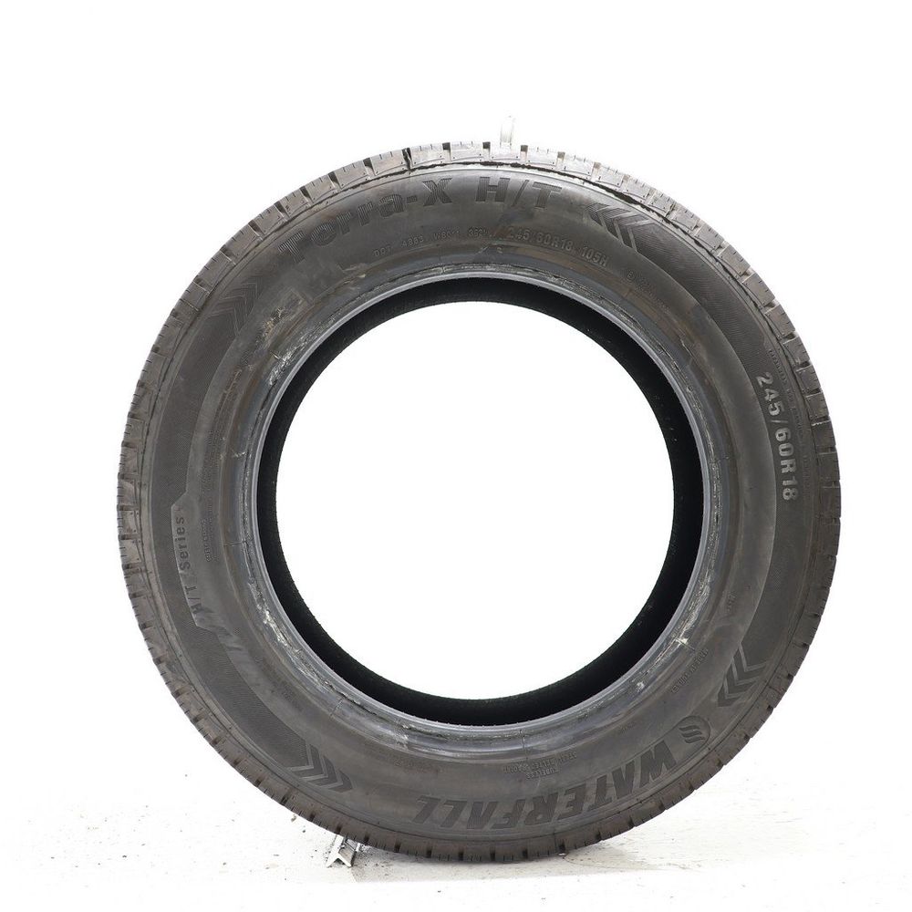 Set of (2) Used 245/60R18 Waterfall Terra-X H/T 105H - 10-10.5/32 - Image 3