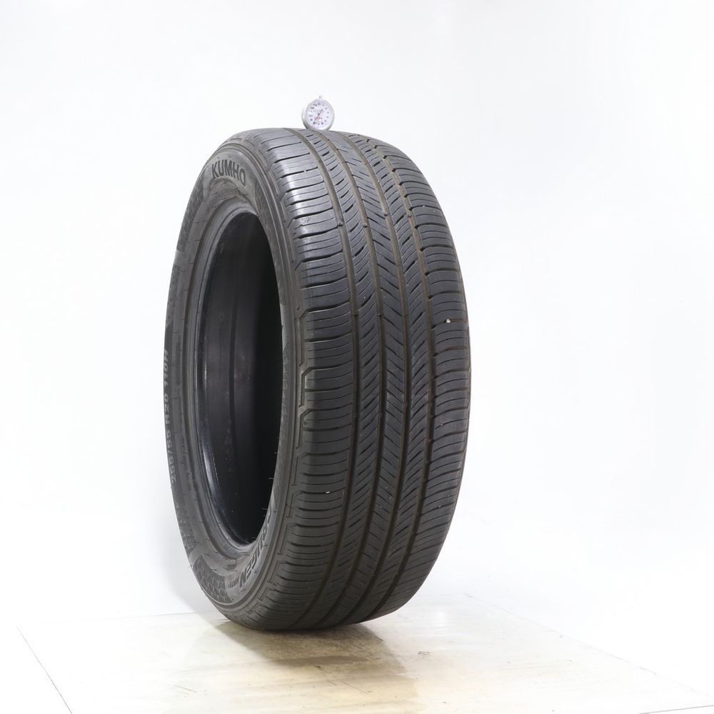 Set of (2) Used 255/55R20 Kumho Crugen HP71 110H - 7.5-8/32 - Image 4
