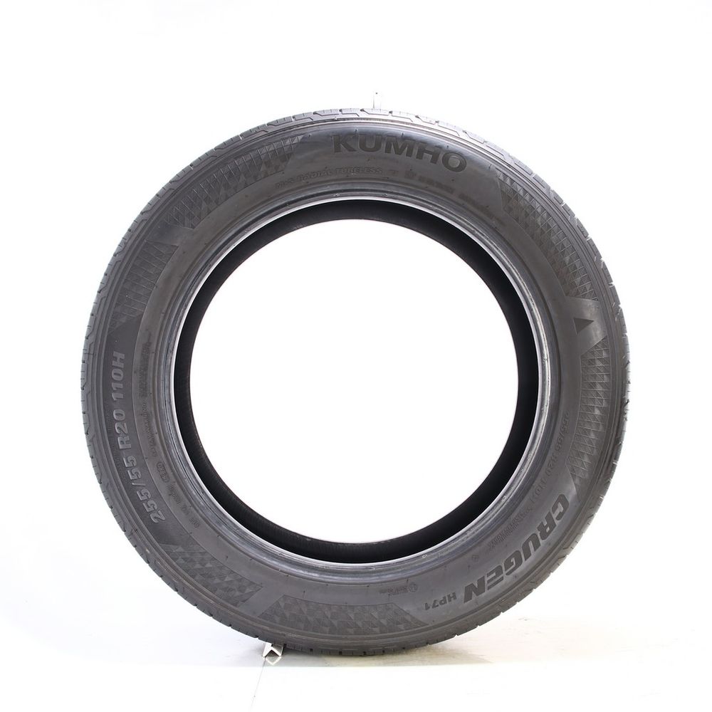 Set of (2) Used 255/55R20 Kumho Crugen HP71 110H - 7.5-8/32 - Image 6