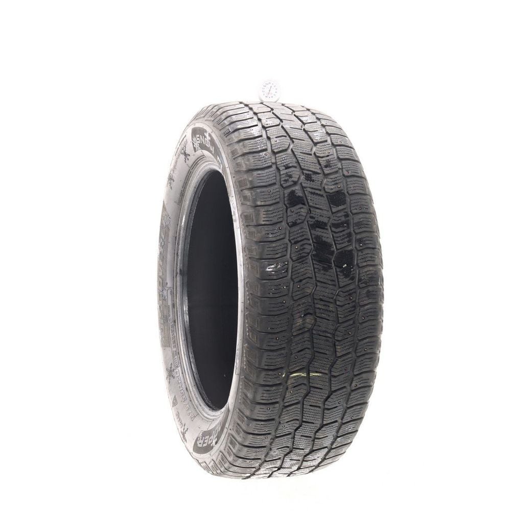 Set of (2) Used 275/55R20 Cooper Discoverer Snow Claw Studded 117T - 7-7.5/32 - Image 4