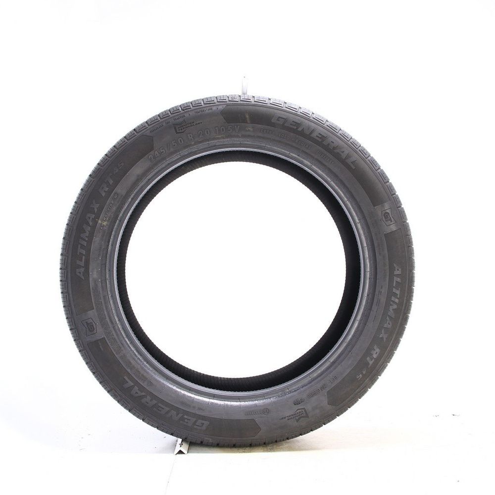 Set of (2) Used 245/50R20 General Altimax RT45 105V - 9.5-10/32 - Image 3