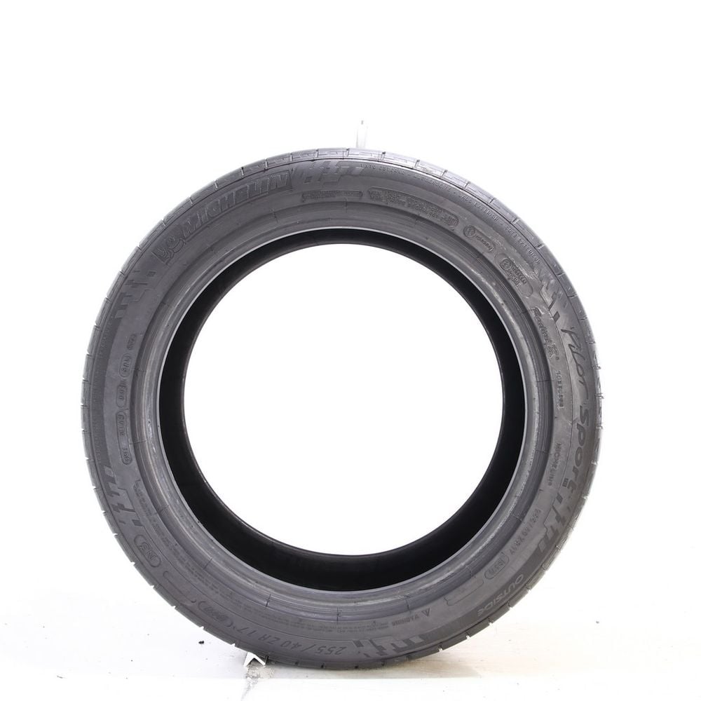 Set of (2) Used 255/40ZR17 Michelin Pilot Sport PS2 N3 94Y - 6.5-8/32 - Image 3