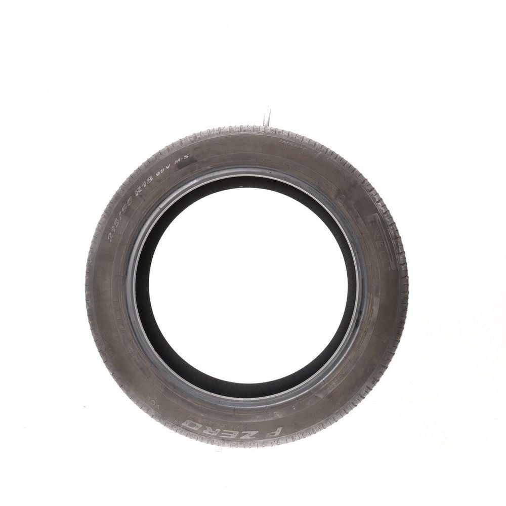 Set of (2) Used 215/55R18 Pirelli P Zero VOL 99V - 5-6.5/32 - Image 3