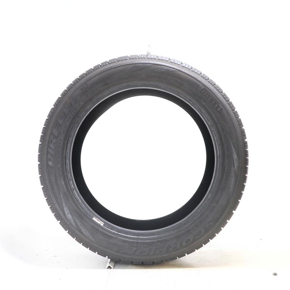 Used 255/50R19 Pirelli Scorpion Ice Snow MO 107H - 6/32 - Image 3
