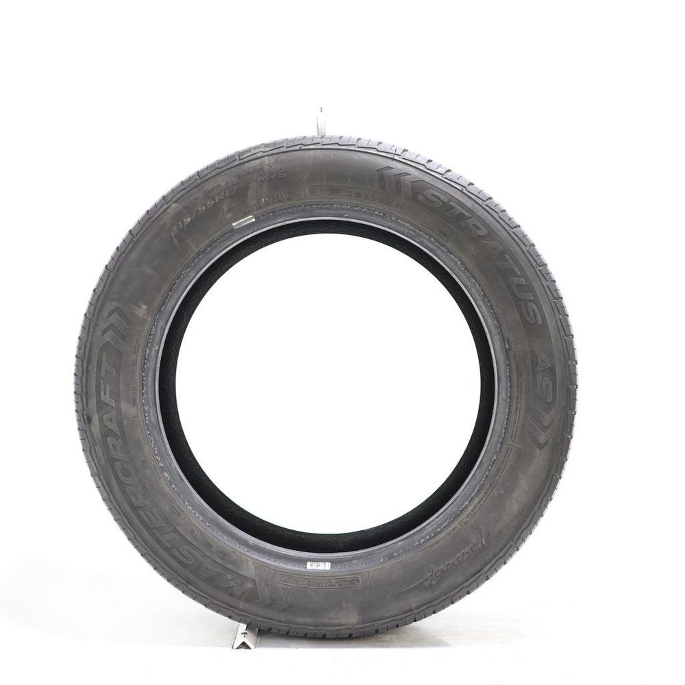 Set of (2) Used 215/55R17 Mastercraft Stratus AS 94V - 4-4.5/32 - Image 3