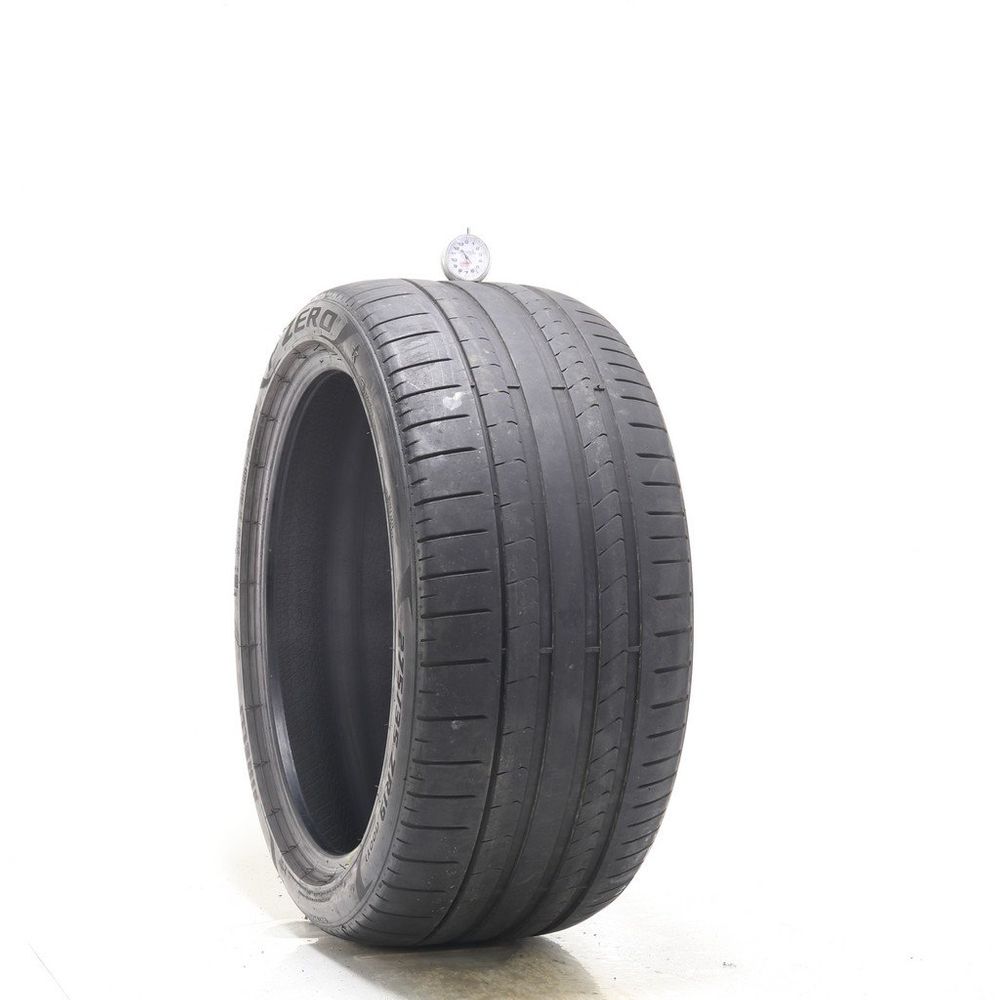 Set of (2) Used 275/35ZR19 Pirelli P Zero PZ4 100Y - 5.5/32 - Image 1