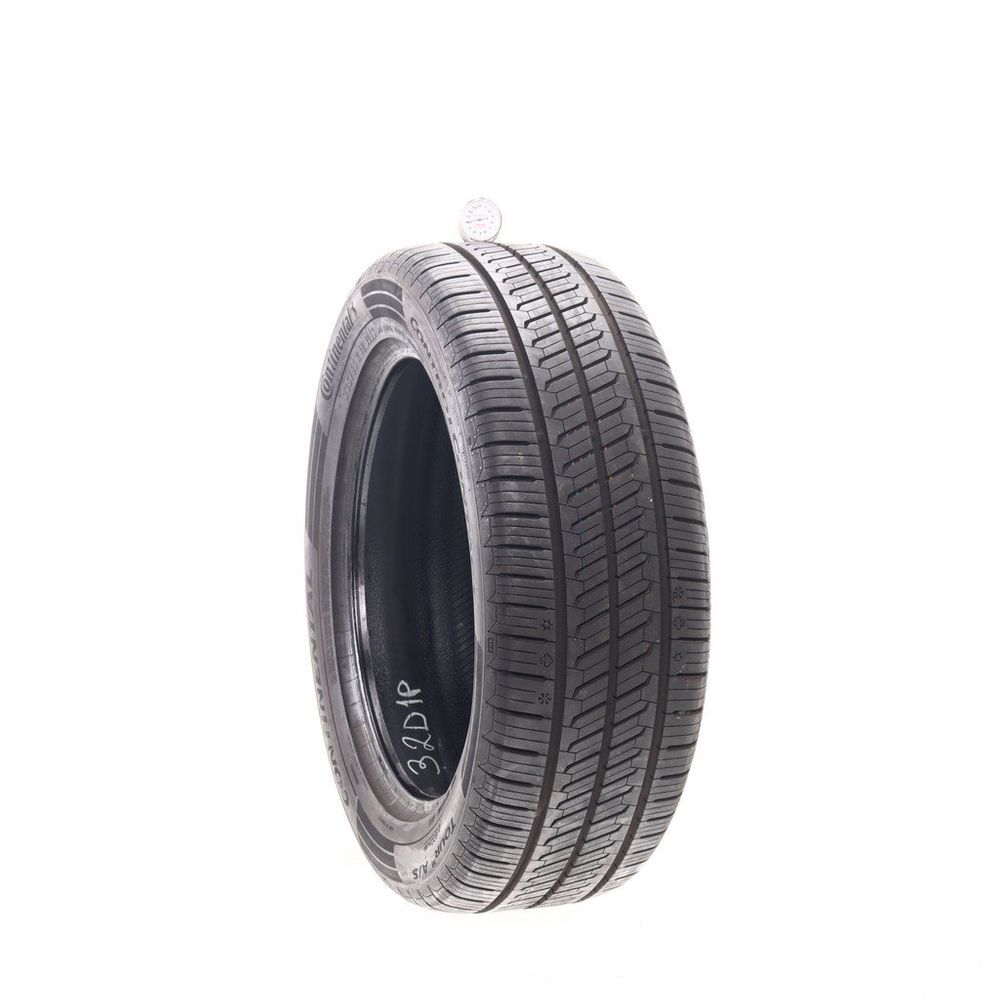 Set of (2) Used 235/55R19 Continental ControlContact Tour M A/S EV 105H - 10/32 - Image 1
