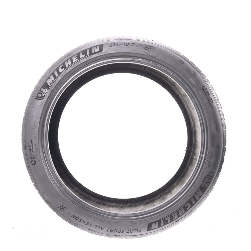 Used 265/40R21 Michelin Pilot Sport All Season 4 MO1 105V - 8.5/32 - Image 3