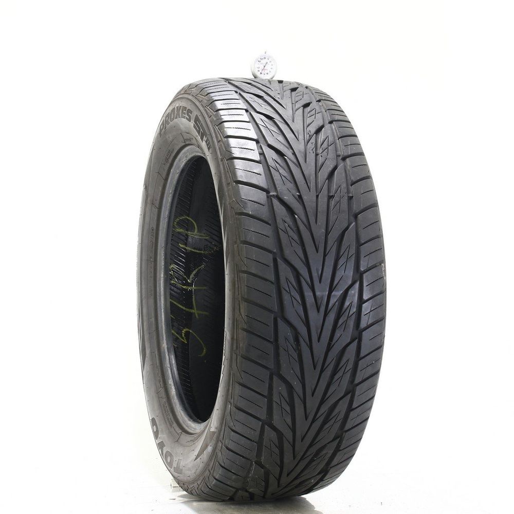 Set of (2) Used 275/55R20 Toyo Proxes ST III 117V - 8/32 - Image 1