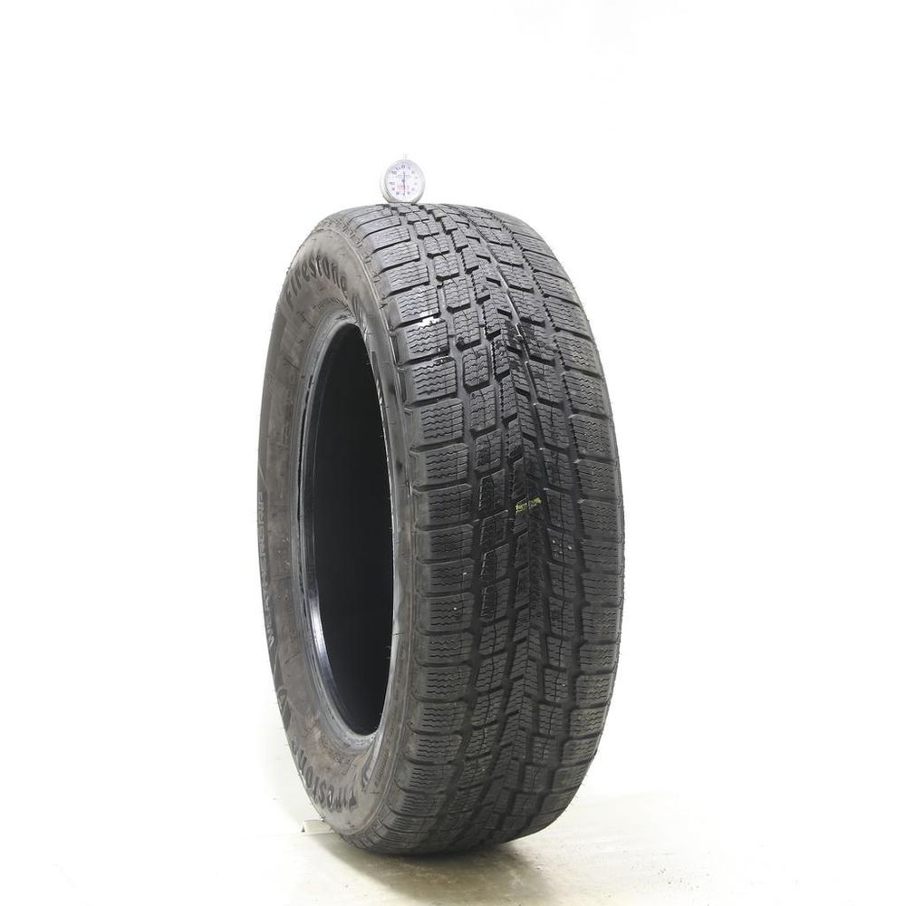Set of (2) Used 235/60R18 Firestone WeatherGrip 103H - 6.5-8/32 - Image 1