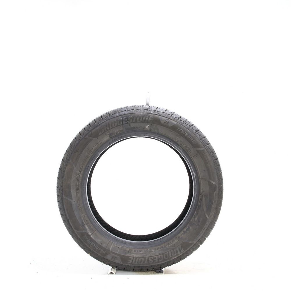 Set of (2) Used 175/65R15 Bridgestone WeatherPeak 84H - 9.5-10/32 - Image 3