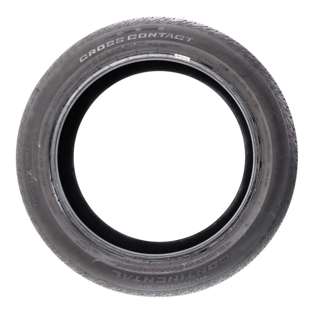 Set of (2) Used 245/50R20 Continental CrossContact LX Sport 102H - 10/32 - Image 3