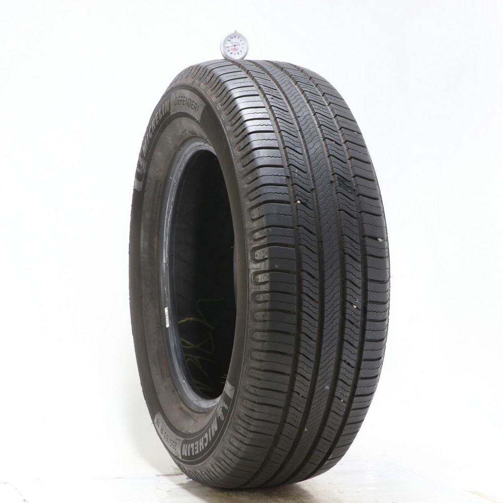 Set of (2) Used 255/65R18 Michelin Defender 2 111H - 9-10/32 - Image 4
