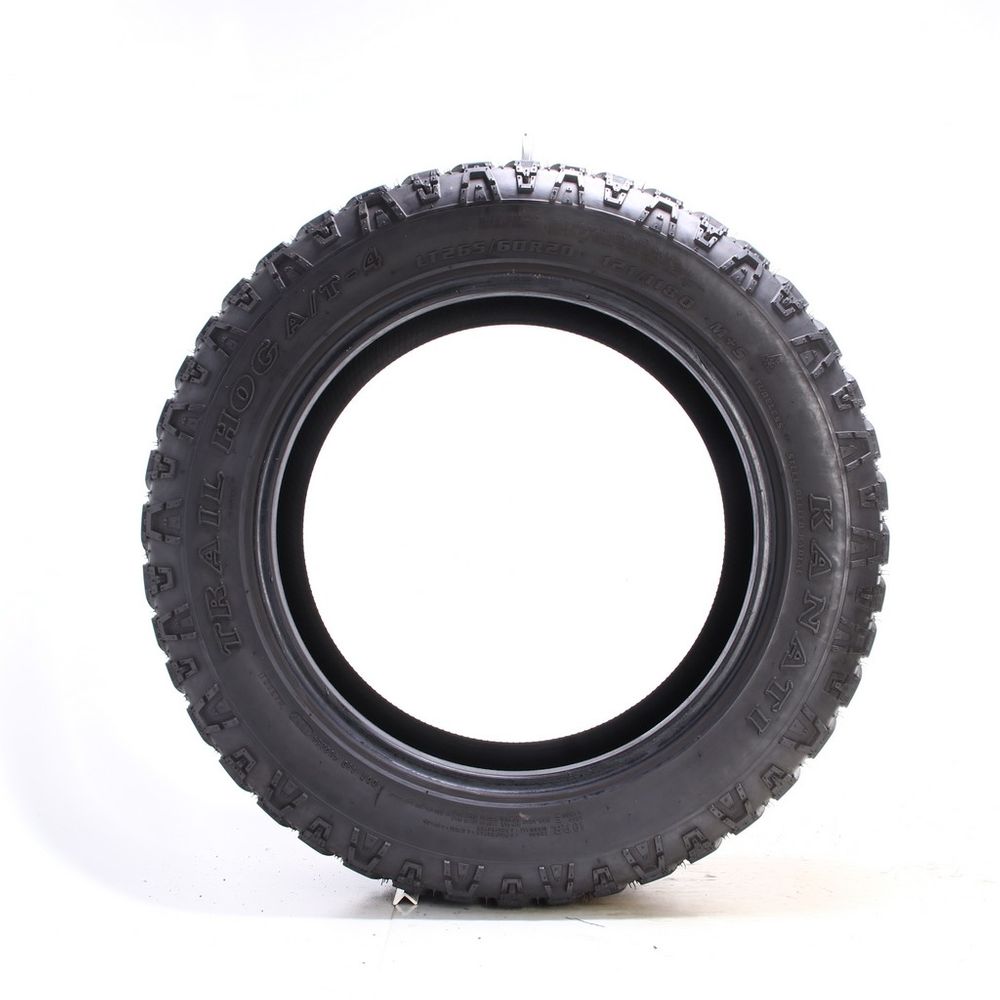 Used LT 265/60R20 Kanati Trail Hog A/T 4  121/118Q E - 7/32 - Image 3