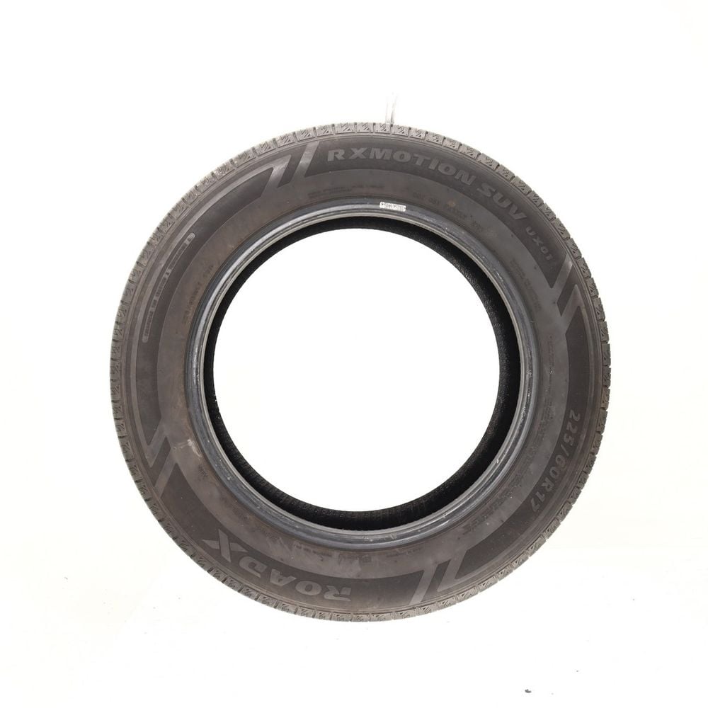 Set of (4) Used 225/60R17 RoadX RXMotion SUV UX01 99H - 8-8.5/32 - Image 6