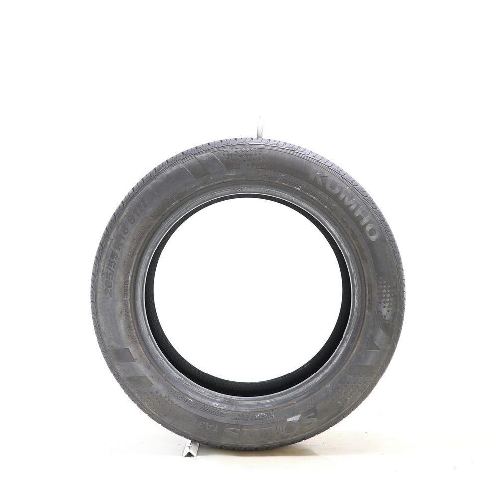 Set of (4) Used 205/55R16 Kumho Solus TA31 91H - 5.5-7/32 - Image 6