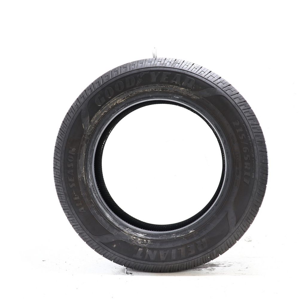 Used 215/65R17 Goodyear Reliant All-season 99V - 9.5/32 - Image 3