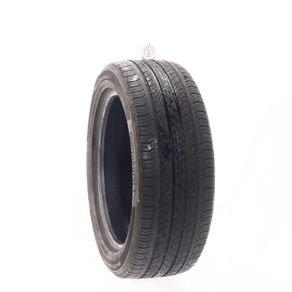 Set of (2) Used 235/50R19 Continental ProContact TX 99H - 7/32 - Image 1
