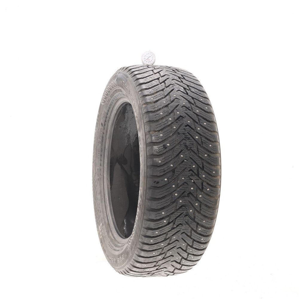 Used 255/55R19 Nokian Hakkapeliitta 8 SUV Studded 111T - 8.5/32 - Image 1