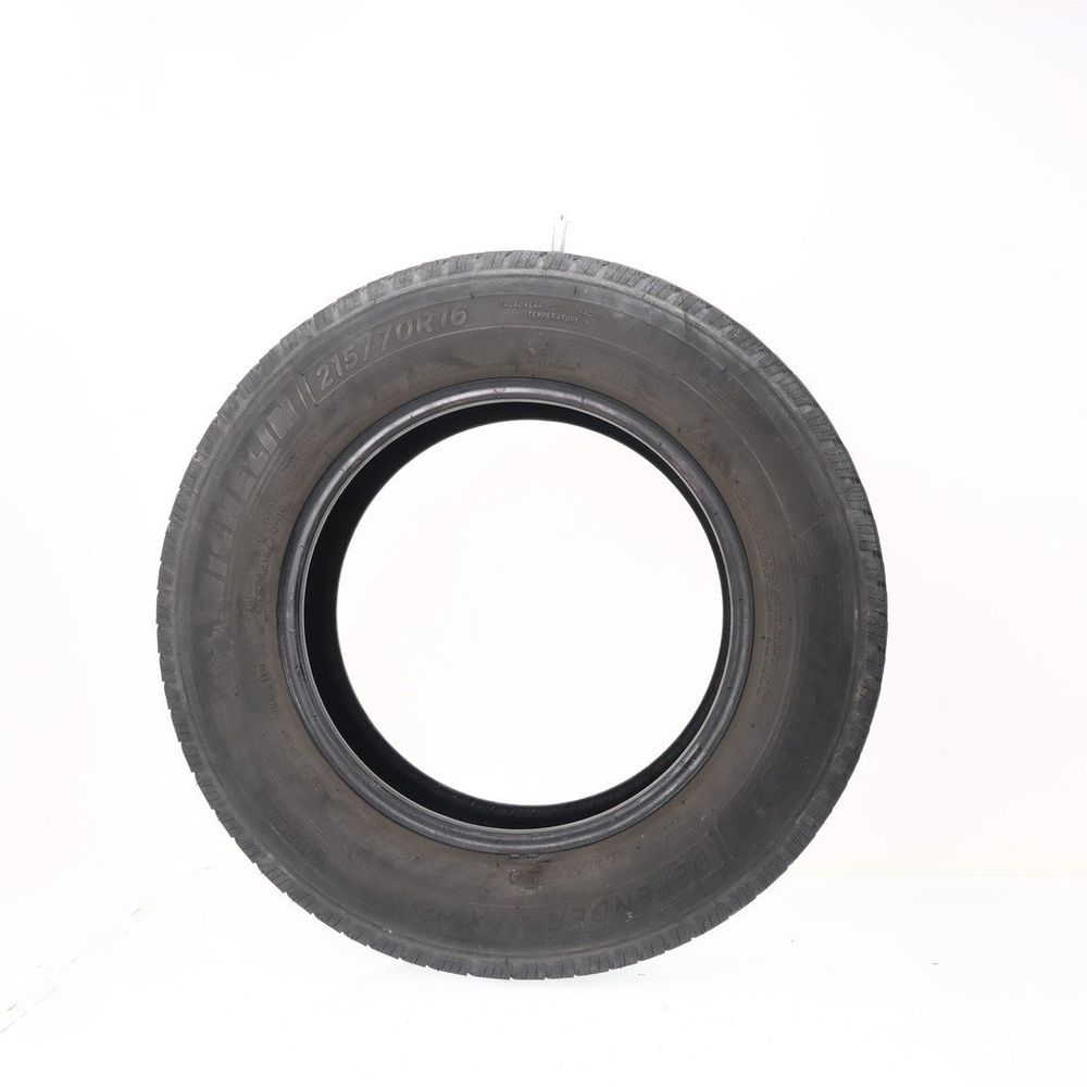 Set of (4) Used 215/70R16 Michelin Defender LTX M/S 100H - 6.5-8/32 - Image 3