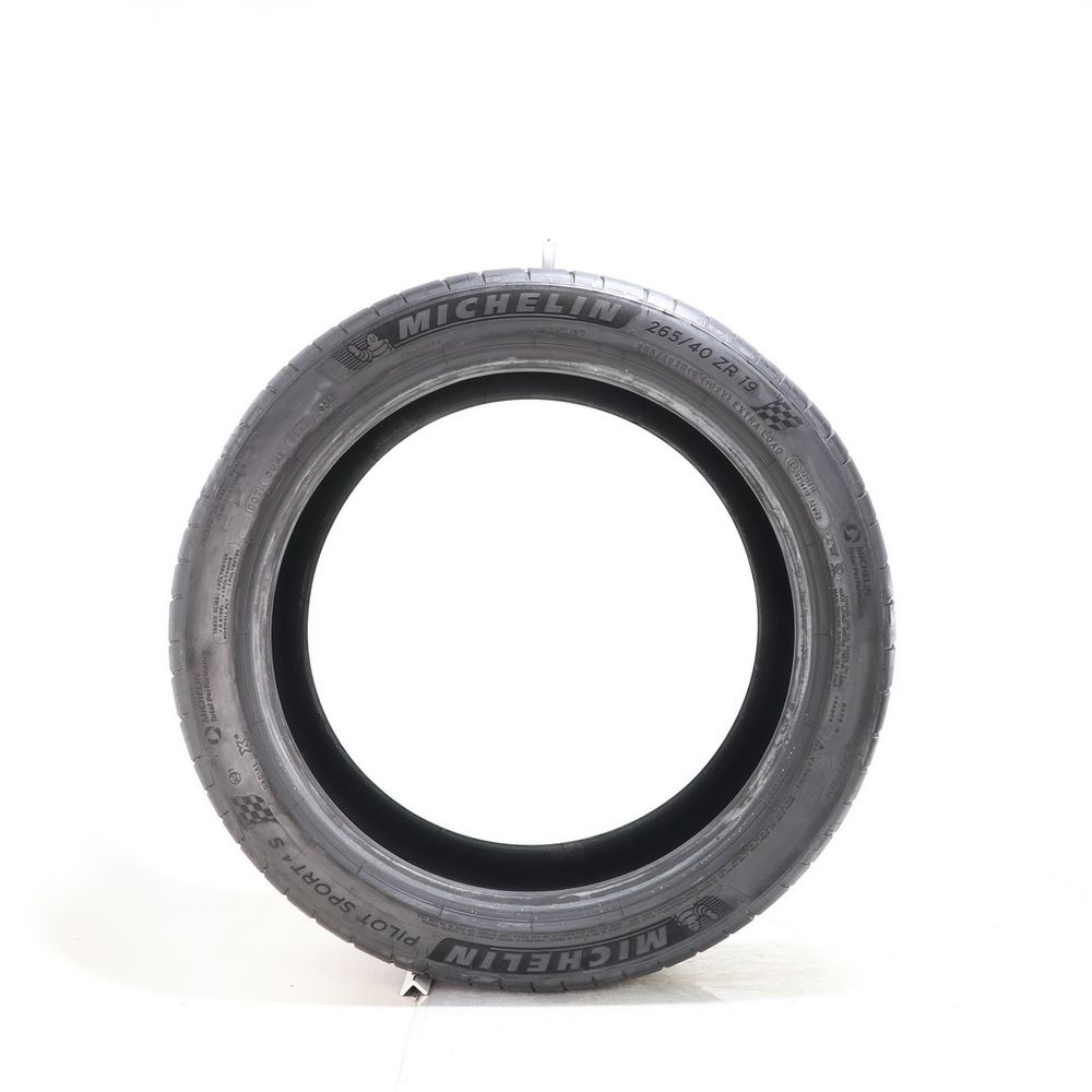 Set of (2) Used 265/40ZR19 Michelin Pilot Sport 4 S MO1 102Y - 8-9/32 - Image 6