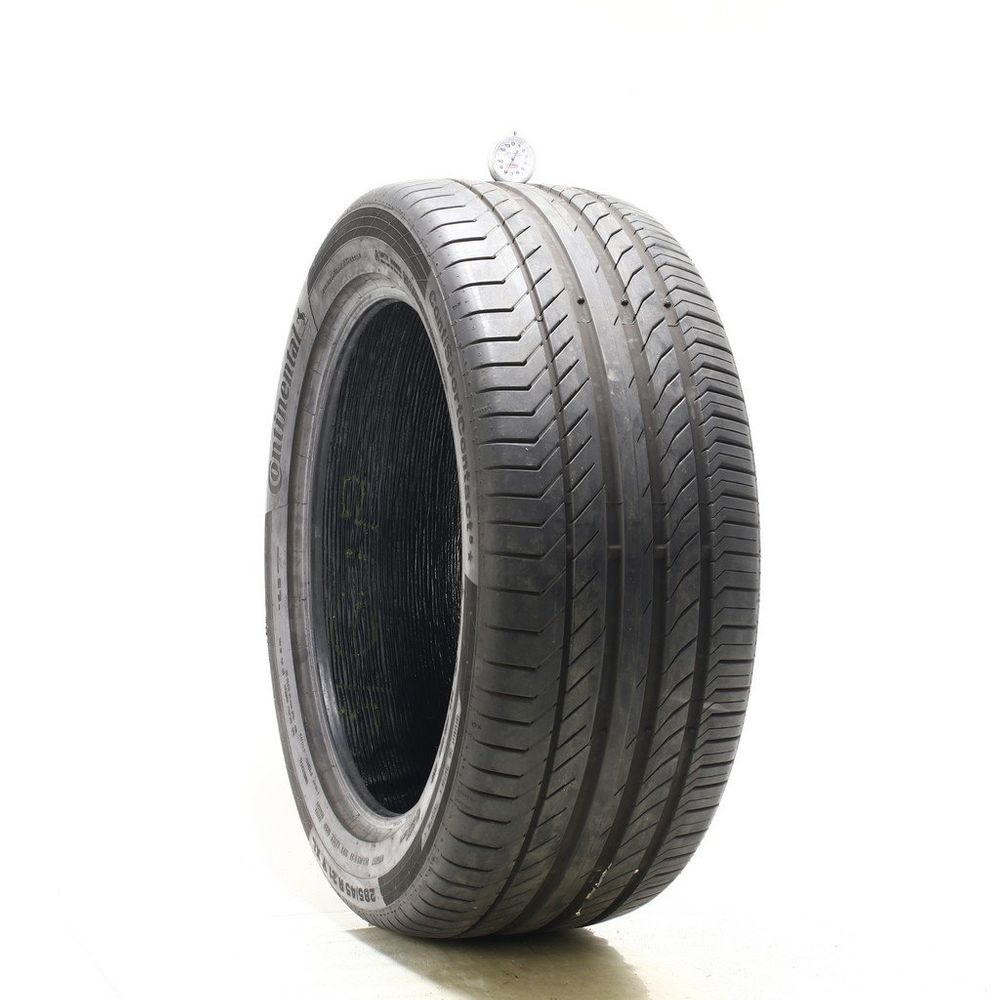 Used 285/45R21 Continental ContiSportContact 5 ContiSeal 113Y - 8/32 - Image 1