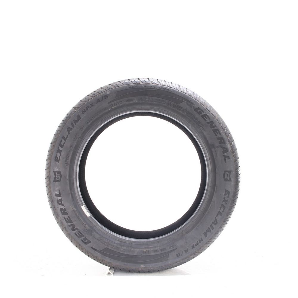 Set of (4) New 215/55R17 General Exclaim HPX A/S 94V - 10/32 - Image 3