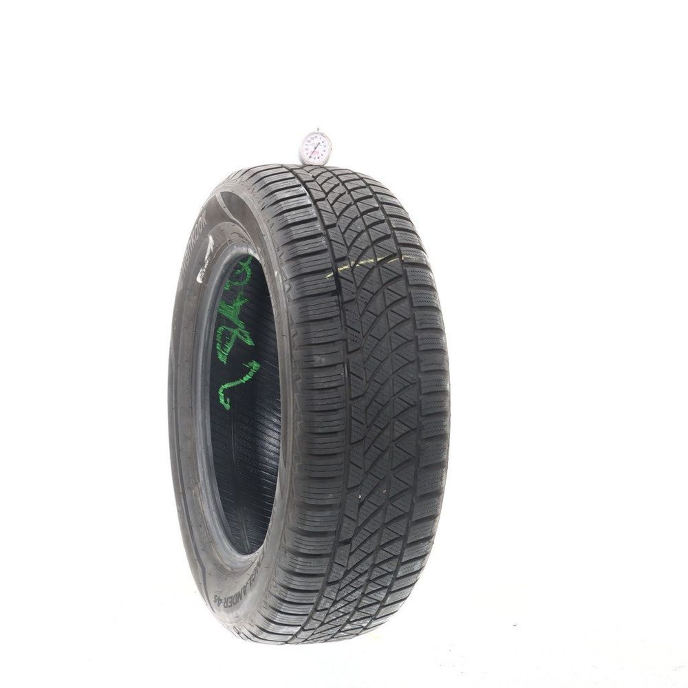Set of (4) Used 225/60R17 Hankook New Englander 4s 99H - 8/32 - Image 1