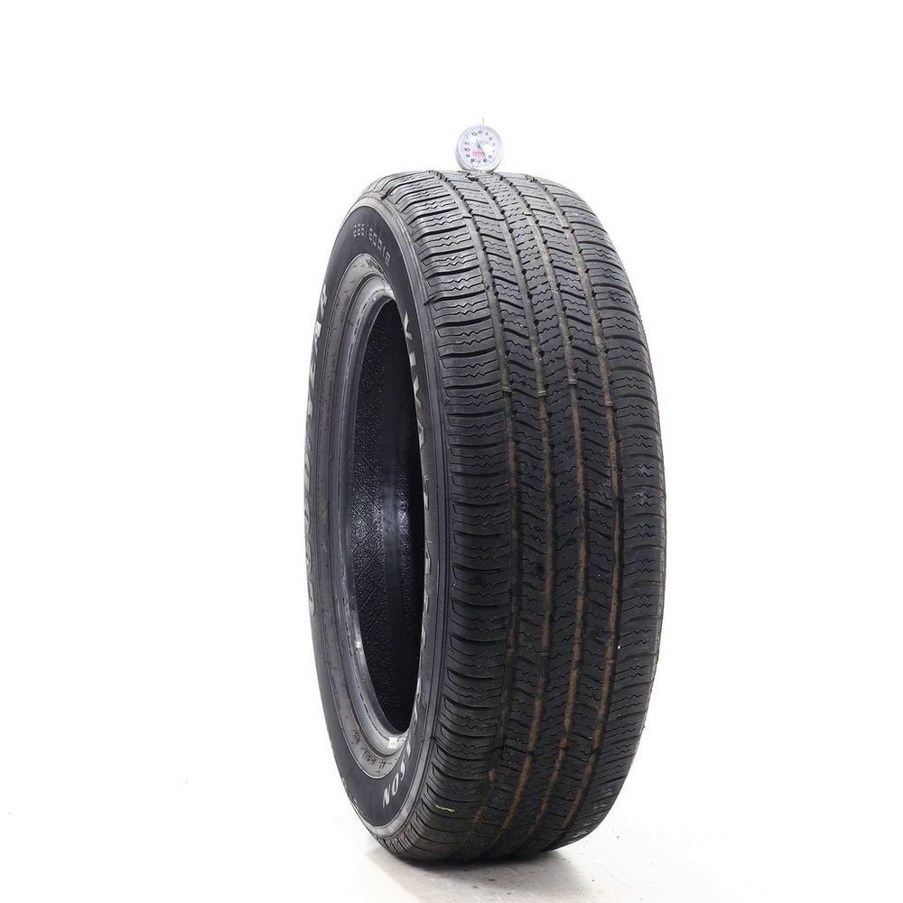 Set of (2) Used 225/60R18 Goodyear Viva 3 All Season 100H - 5.5-6.5/32 - Image 1
