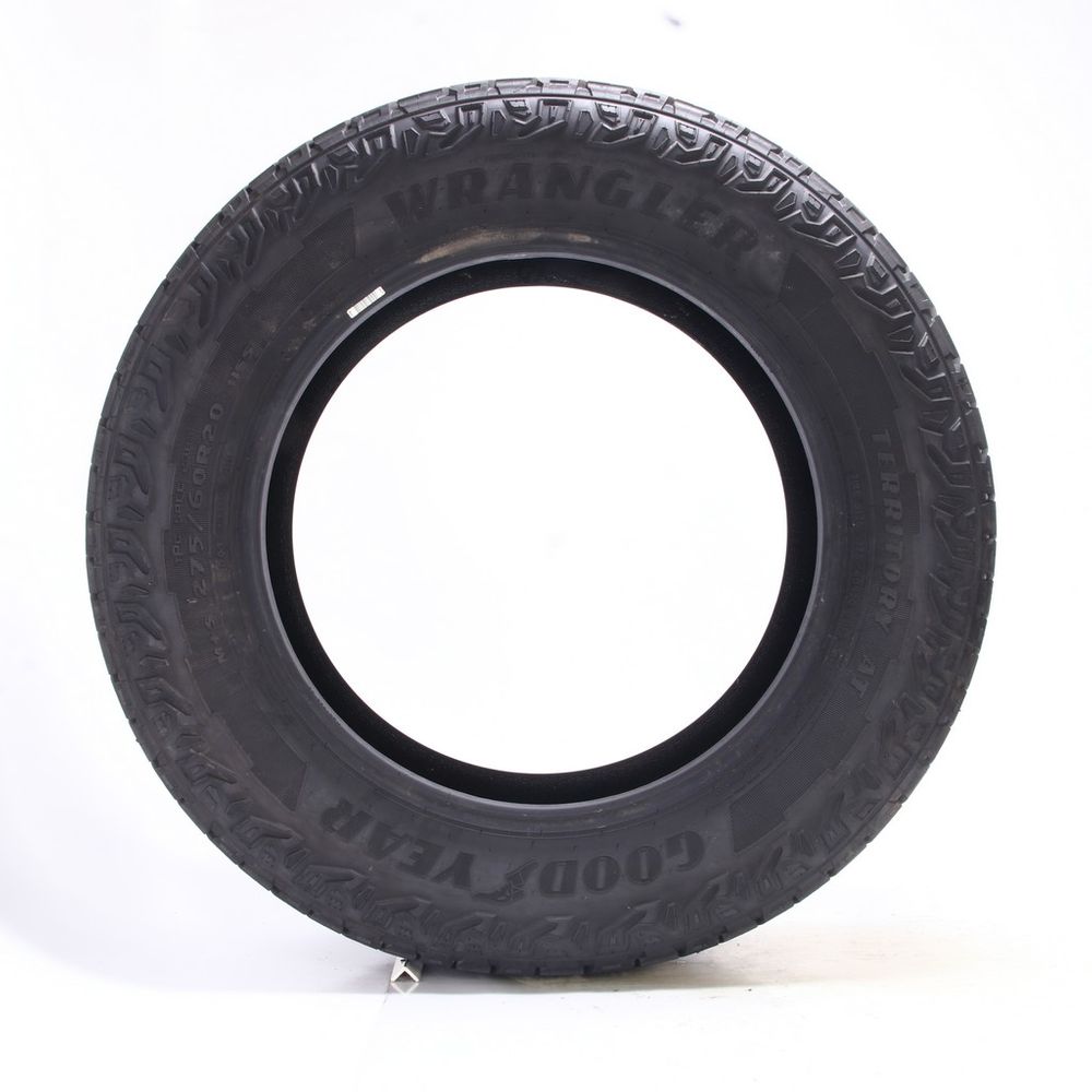 Set of (4) Driven Once 275/60R20 Goodyear Wrangler Territory AT 115S - 12/32 - Image 3