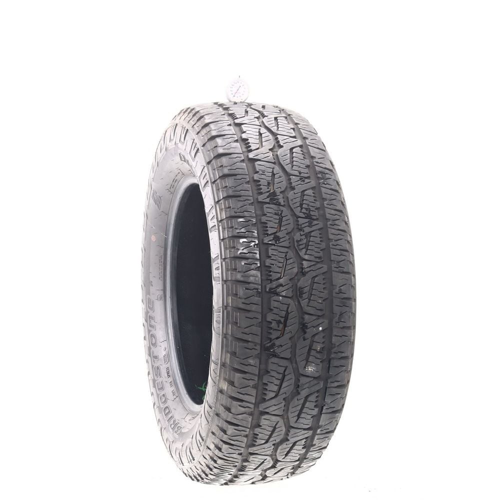 Set of (2) Used 265/65R18 Bridgestone Dueler A/T REVO 3 112T - 8-9/32 - Image 1