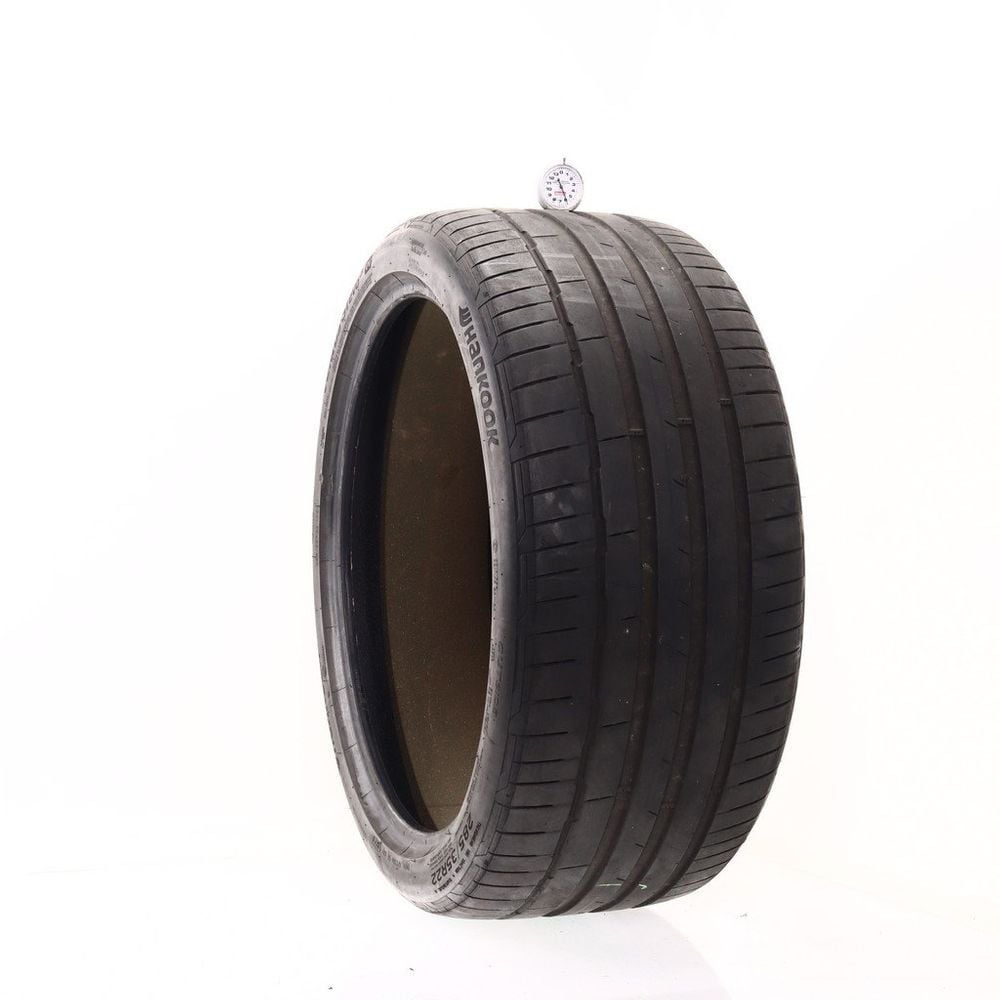 Set of (2) Used 285/35R22 Hankook Ventus S1 evo3 EV AO Sound Absorber 106H - 6-7/32 - Image 1