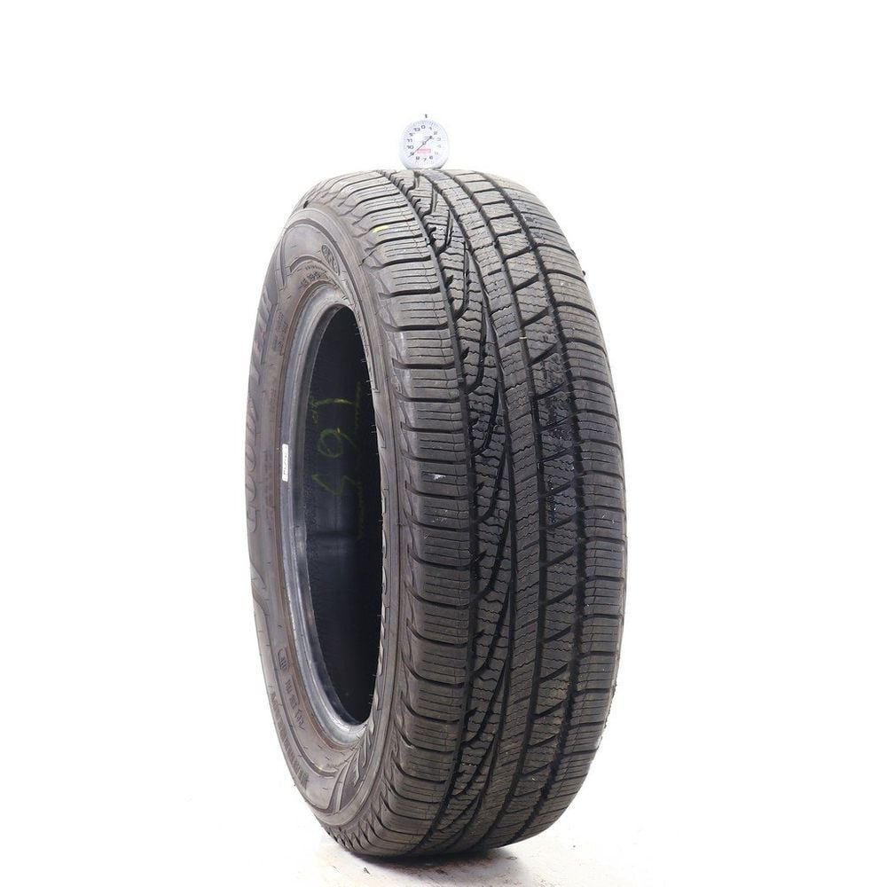 Set of (4) Used 215/60R16 Goodyear Assurance WeatherReady 95H - 8.5-9/32 - Image 1