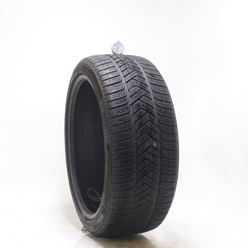 Set of (4) Used 255/40R21 Pirelli Scorpion Winter 102V - 6.5-7.5/32 - Image 4