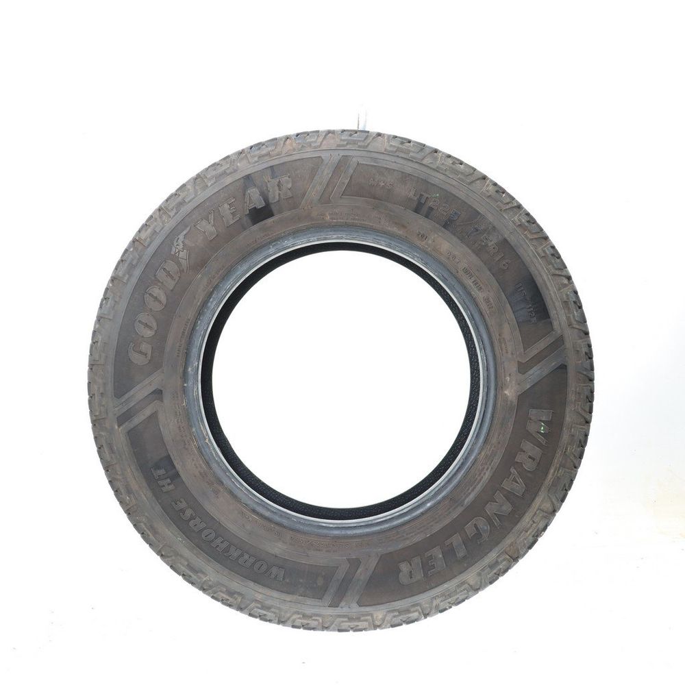 Set of (2) Used LT 225/75R16 Goodyear Wrangler Workhorse HT 115/112R E - 9-9.5/32 - Image 6