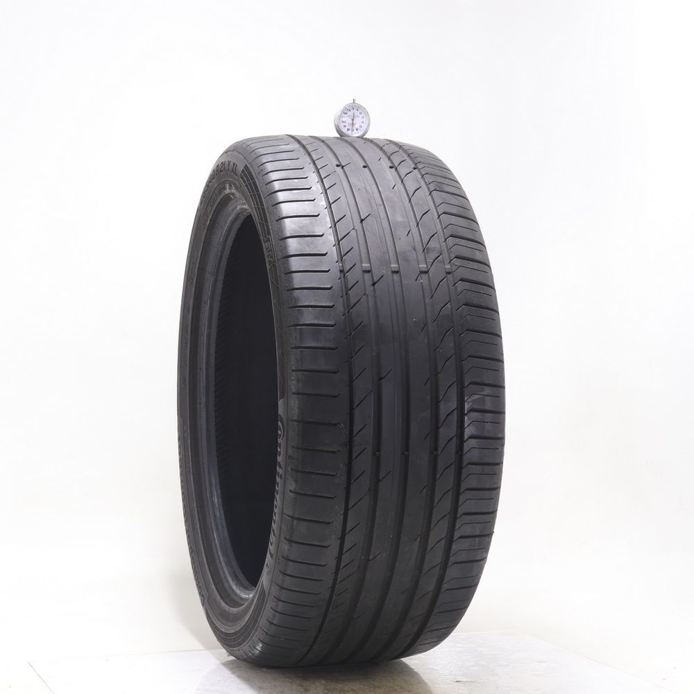 Used 285/40R21 Continental ContiSportContact 5 AO SUV 109Y - 7/32 - Image 1