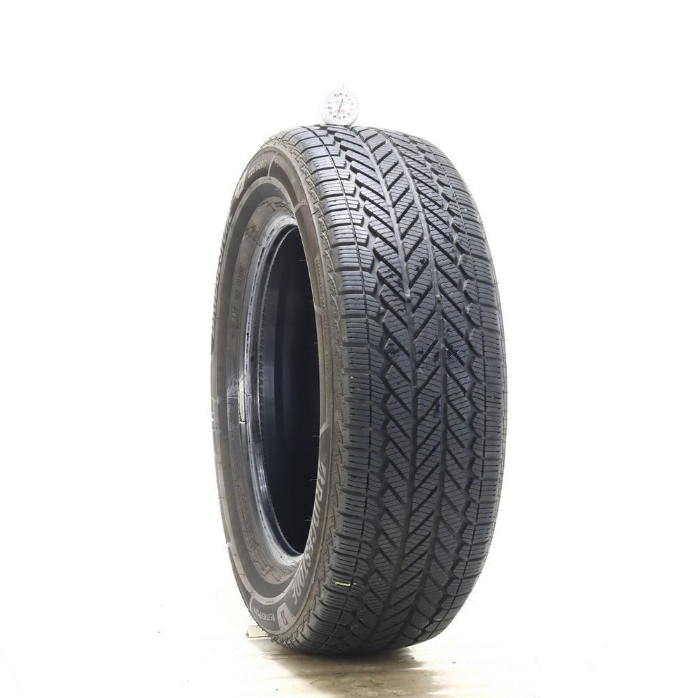 Set of (4) Used 225/60R17 Bridgestone WeatherPeak 99H - 6-7.5/32 - Image 4