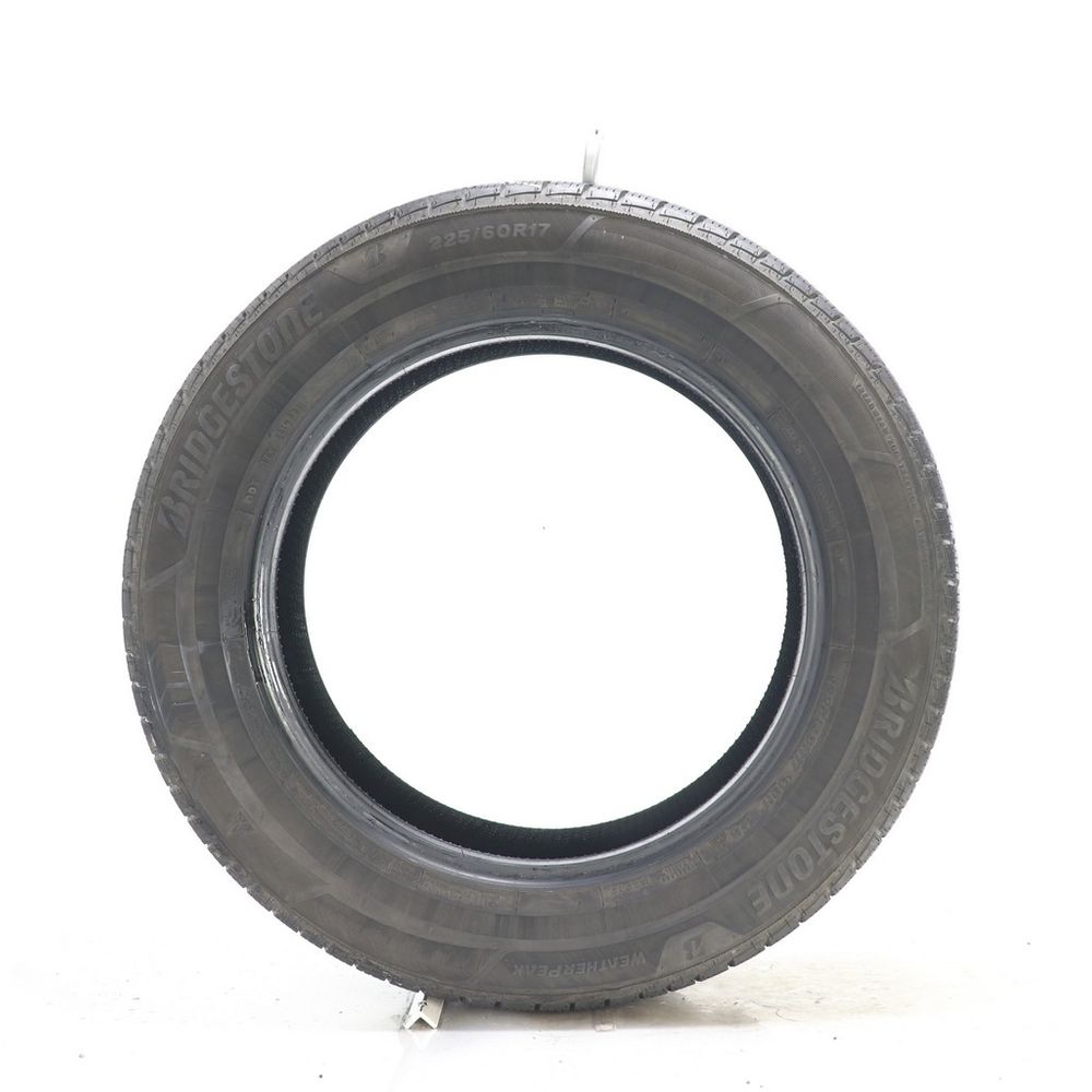 Set of (4) Used 225/60R17 Bridgestone WeatherPeak 99H - 6-7.5/32 - Image 6