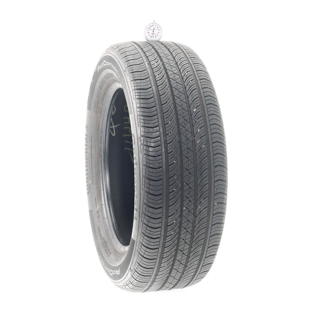 Set of (4) Used 215/55R16 Continental ProContact TX 97H - 7-7.5/32 - Image 4