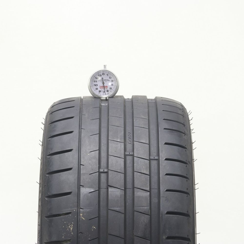 Set of (2) Used 235/35ZR19 Kumho Ecsta PS91 91Y - 6.5-7.5/32 - Image 2