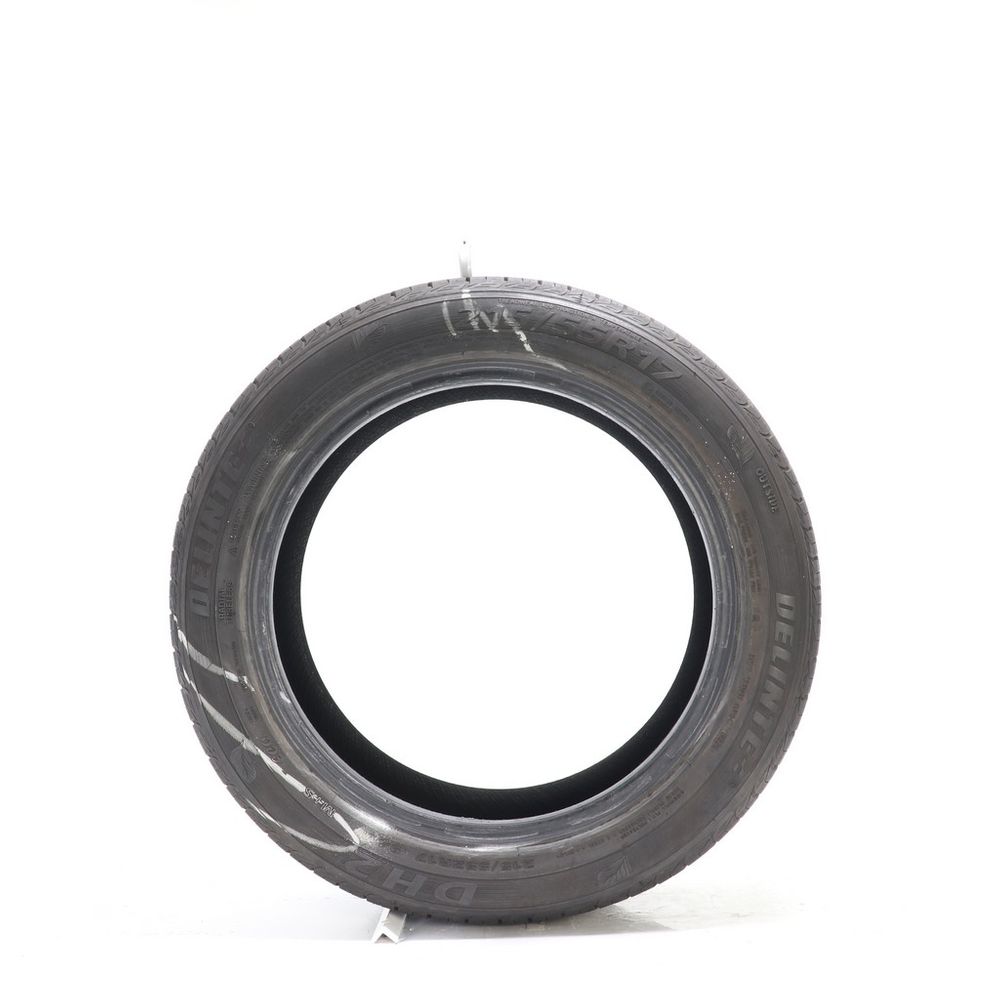 Set of (2) Used 215/55ZR17 Delinte DH2 Eco 94W - 7.5-8.5/32 - Image 6