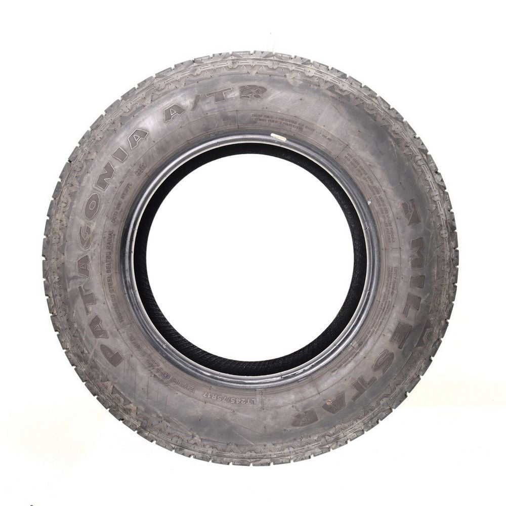 Set of (2) Used LT 245/75R17 Milestar Patagonia A/T R 121/118Q E - 6/32 - Image 3