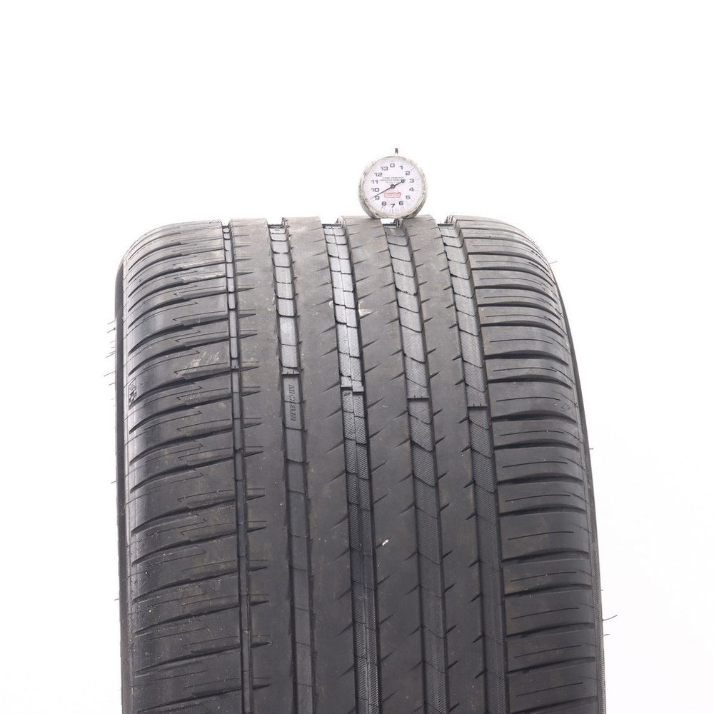 Set of (2) Used 325/40R22 Michelin Pilot Sport 4 SUV 114Y - 9/32 - Image 2