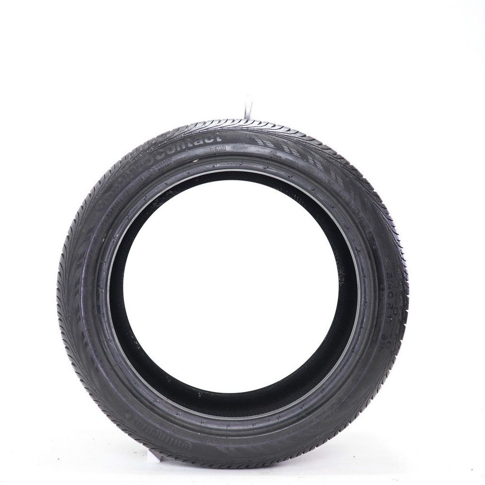 Set of (2) Used 245/40R17 Continental ContiProContact MO 91H - 6-7.5/32 - Image 3