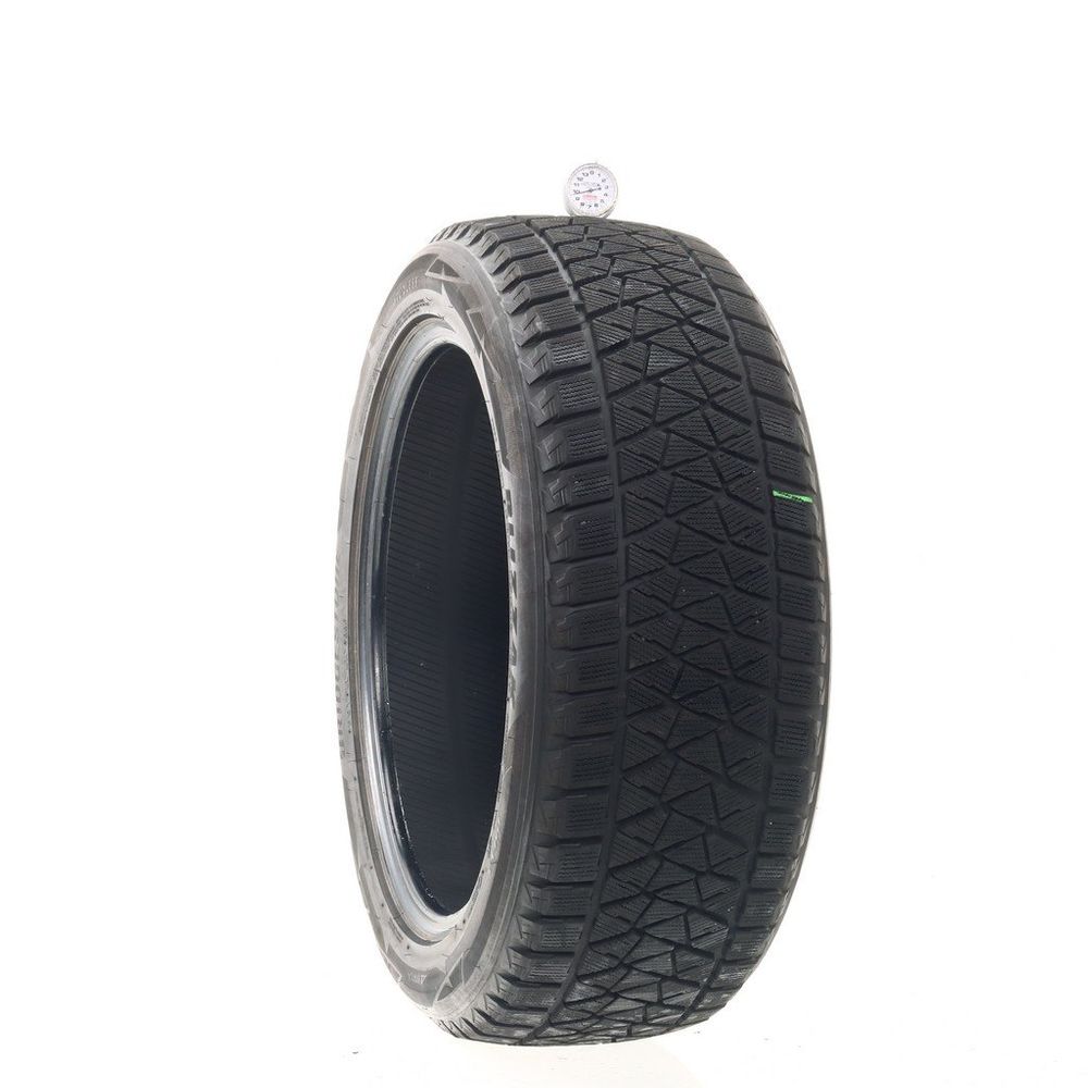 Set of (2) Used 245/50R20 Bridgestone Blizzak DM-V2 102T - 9.5-11/32 - Image 1